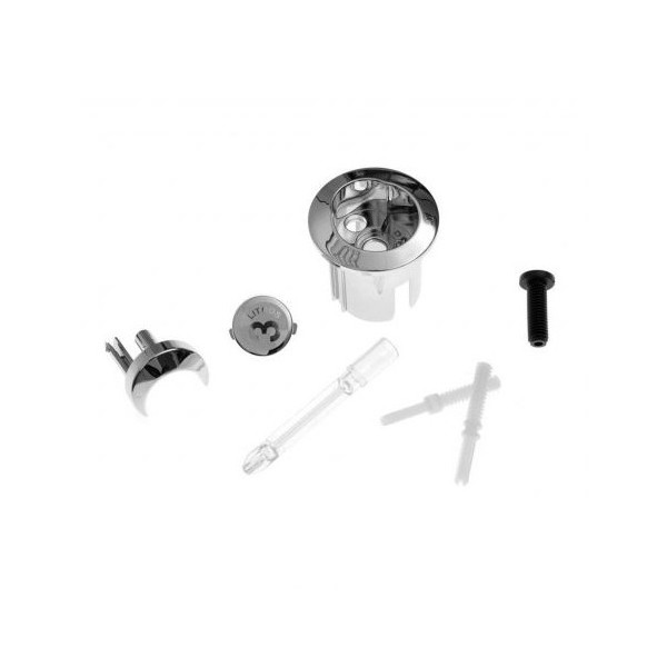 Kit Double Poussoir Mécannique Roca AH0001800R - Pour Chasse D'Eau