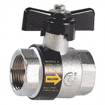 LLAVE PASO BALLSTOP DE  1