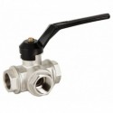LLAVE ESFERA TRES VIAS "T"