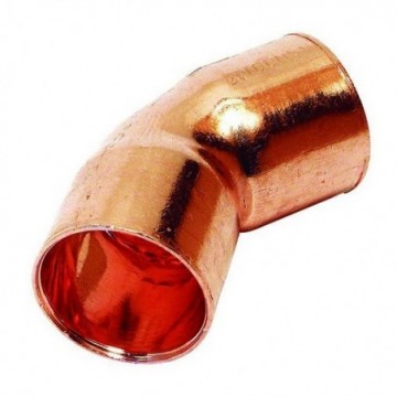 CURVA COBRE 45º SOLD.41CU...