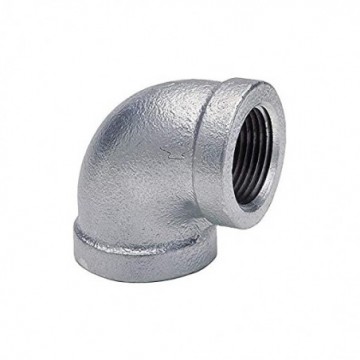 CODO GALVANIZADO 90º HEMBR...