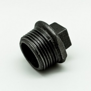 TAPON MACHO NEGRO DE 3"