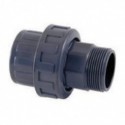 RACOR H-H PLASTICO MIXTO DE 