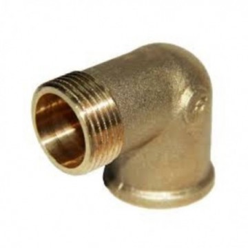CODO LATON ROSCADO M/H DE 1...